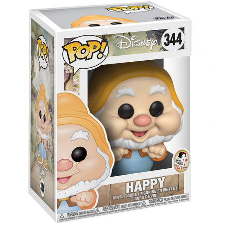 Figurine Pop Happy (Blanche-Neige) #344 - Livraison rapide