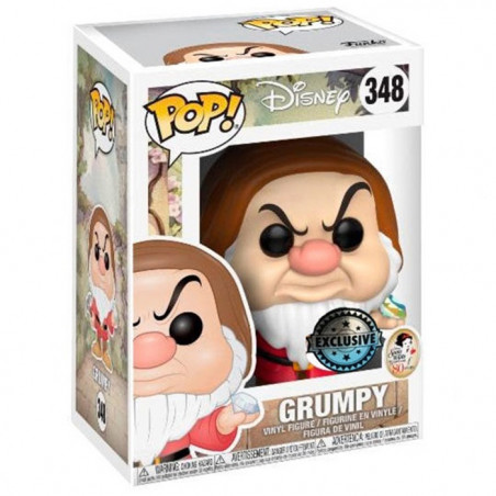 Figurine Pop Grincheux avec Diamant (Blanche-Neige) #348