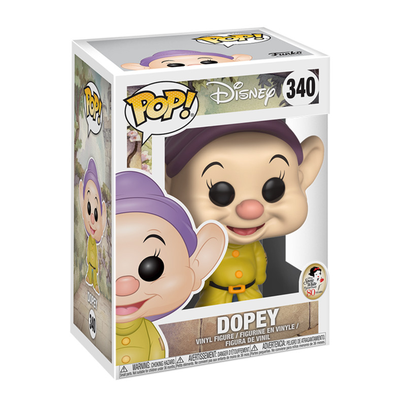 Figurine Pop Simplet (Blanche-Neige) #340 - Officielle