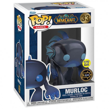 Pop Murloc bleu (World of Warcraft) #33 - Figurine Glow in the Dark