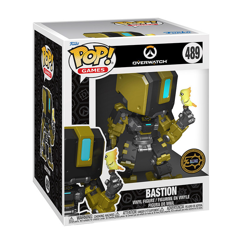 Figurine Pop Bastion Gold Overwatch #489 - Edition Anniversaire Blizzard