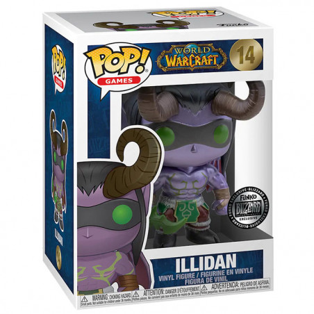 Figurine Pop Illidan Métallique (World of Warcraft) - Edition Limitée