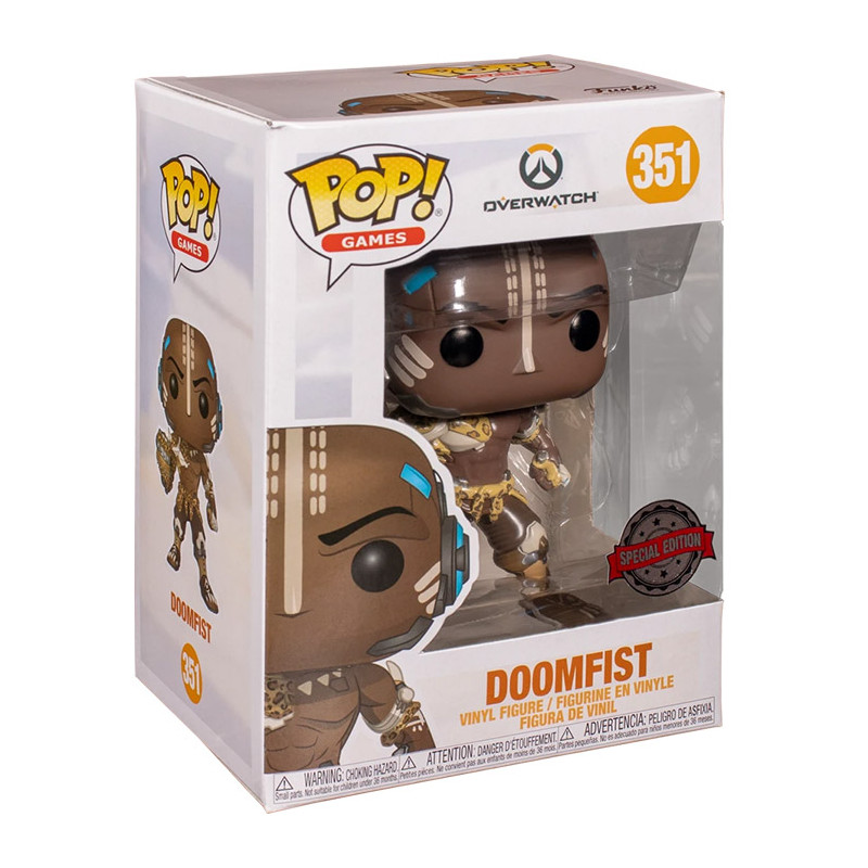 Figurine Pop Doomfist Leopard Skin (Overwatch) #351