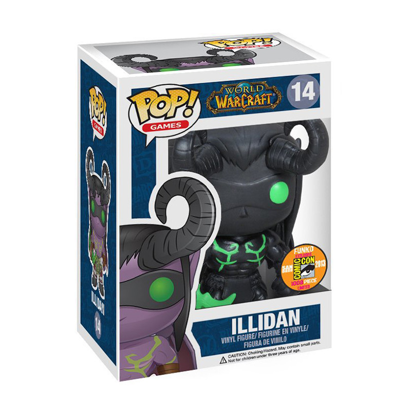 Figurine Pop Illidan Hurlorage Black (World of Warcraft) - Edition Limitée