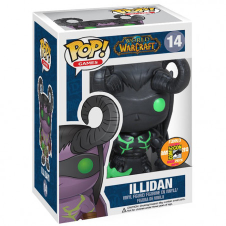 Figurine Pop Illidan Hurlorage Black (World of Warcraft) - Edition Limitée