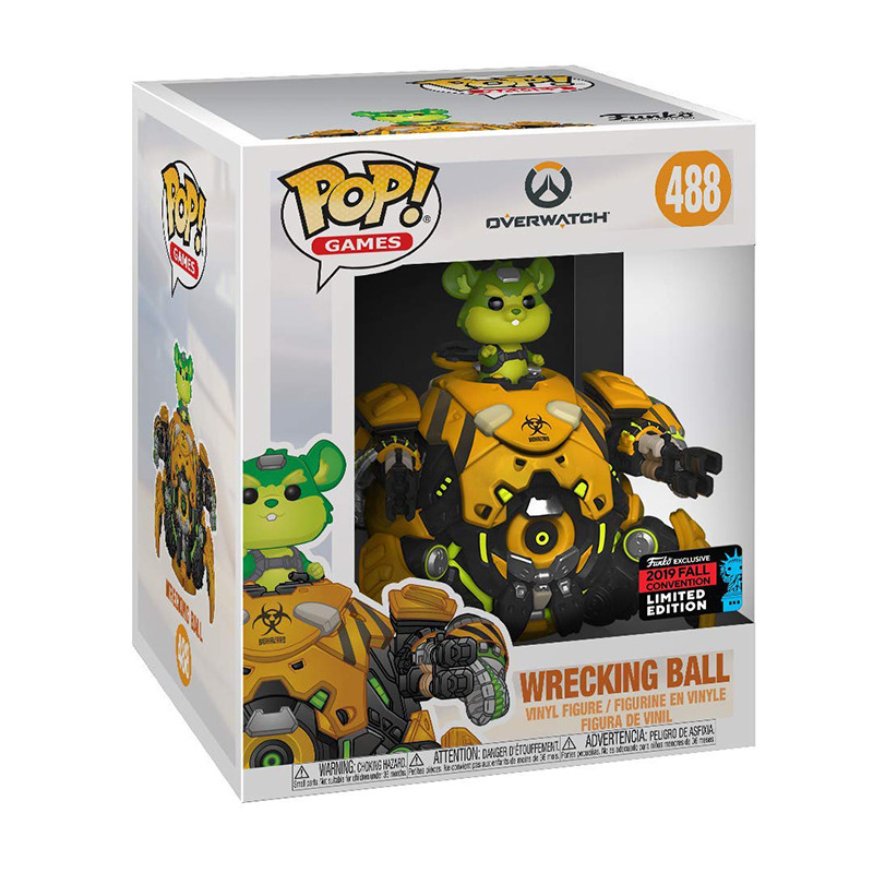 Figurine Pop! Wrecking Ball Biohazard (Overwatch) #488