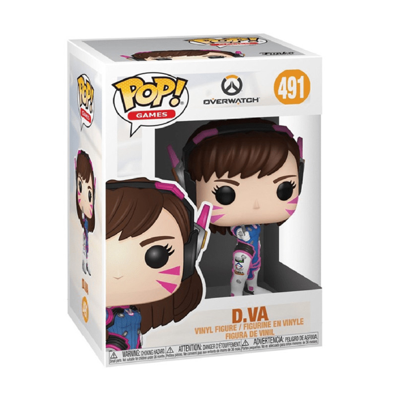 Figurine Pop D.Va Finger Guns (Overwatch) #491