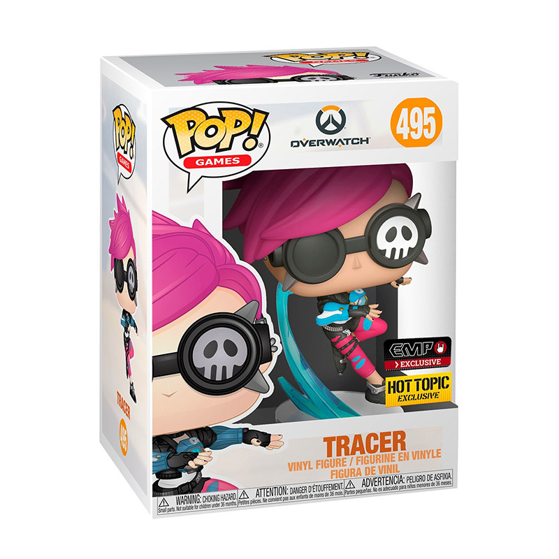 Figurine Pop Tracer Punk (Overwatch) #495 - Edition Limitée