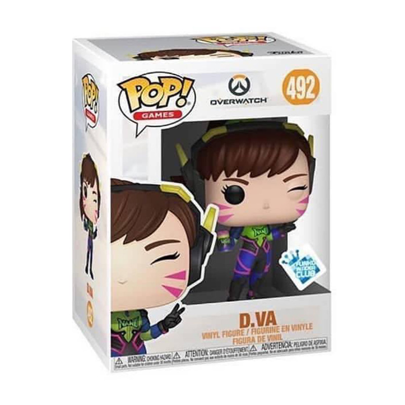 Figurine Pop D.Va Nano Cola Challenge (Overwatch) #492