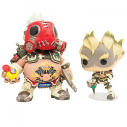 Figurines Pop! Roadhog & Junkrat (Overwatch) - Edition Limitée