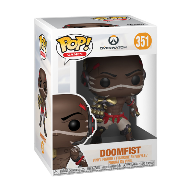 Figurine Pop Doomfist Overwatch #351 - Edition Limitée