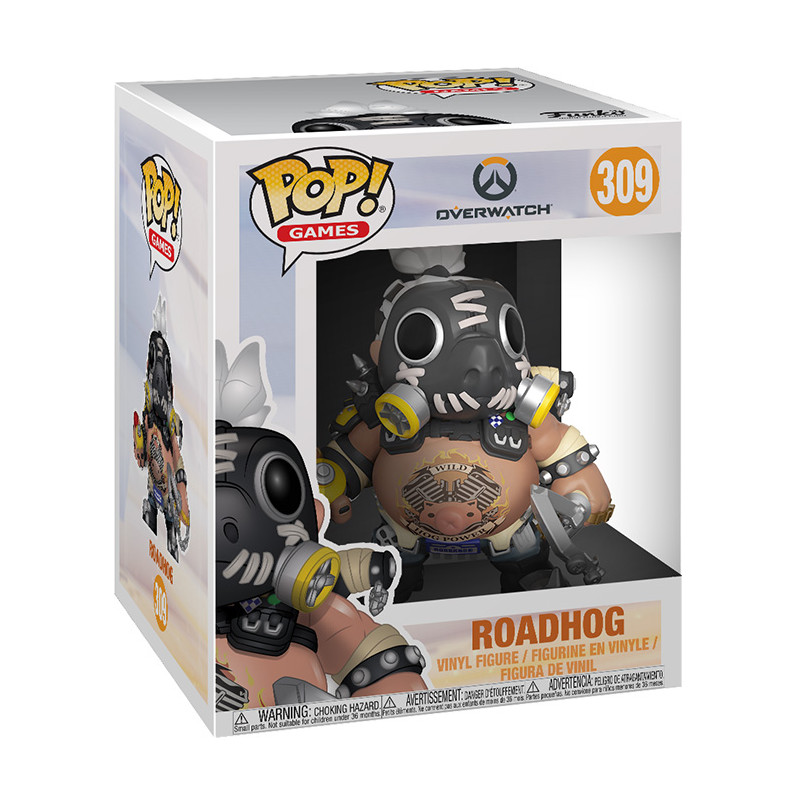 Figurine Pop Roadhog (Overwatch) #309 - Super Size 15cm