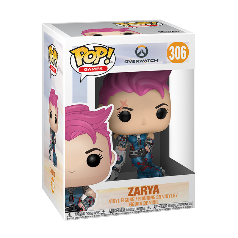 Figurine Pop Zarya (Overwatch) #306 - Livraison rapide