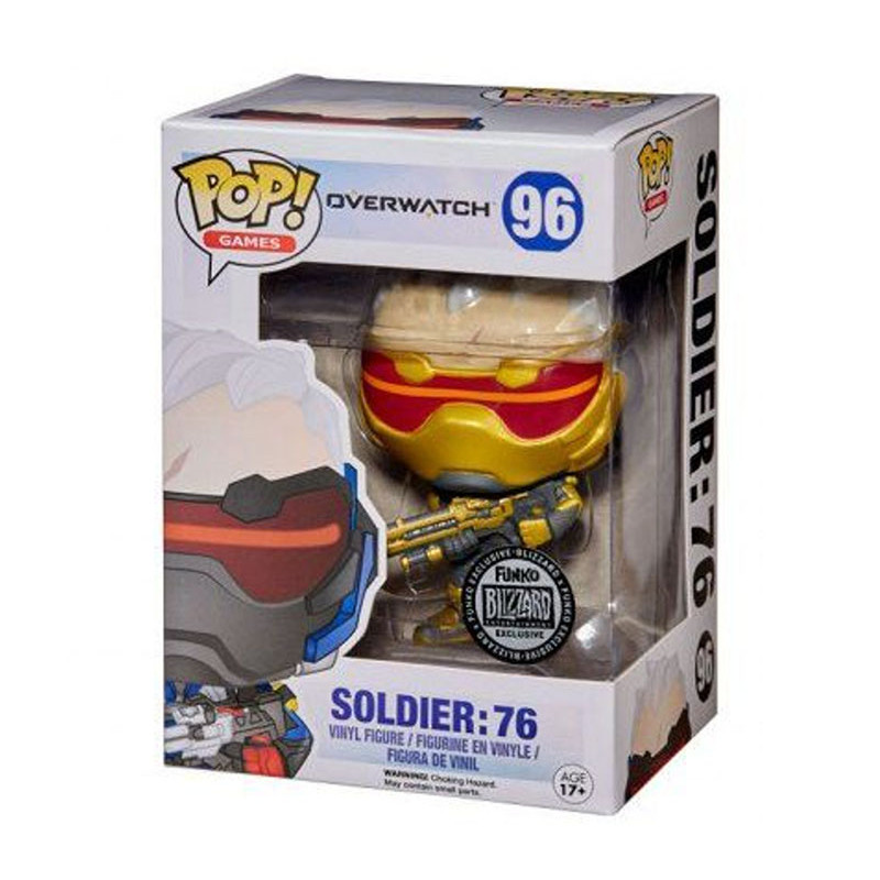 Figurine Pop Soldier 76 Doré (Overwatch) #96