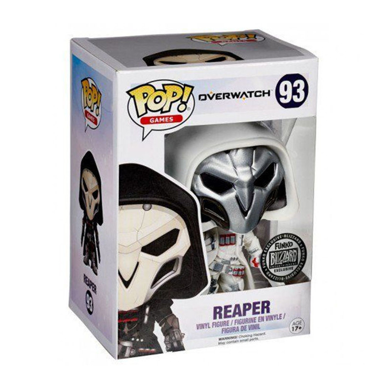 Figurine Pop Reaper Blanc (Overwatch) #93 - Edition Limitée