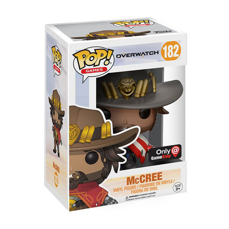 Figurine Pop McCree Drapeau Américain (Overwatch) #182