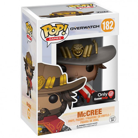 Figurine Pop McCree Drapeau Américain (Overwatch) #182