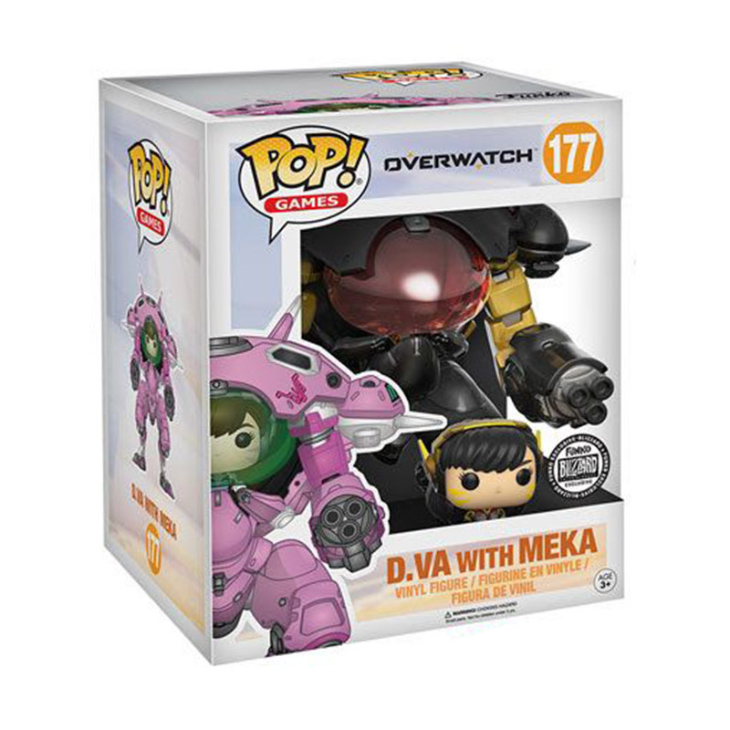 Figurine Pop D.Va with Meka Carbone (Overwatch) #177