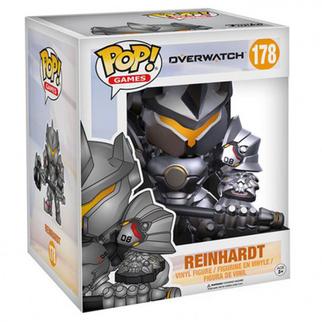 Figurine Pop Reinhardt (Overwatch) #178 - Super-Sized