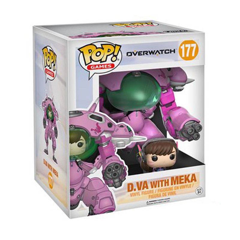 Figurine Pop D.Va with Meka (Overwatch) #177 - 15cm