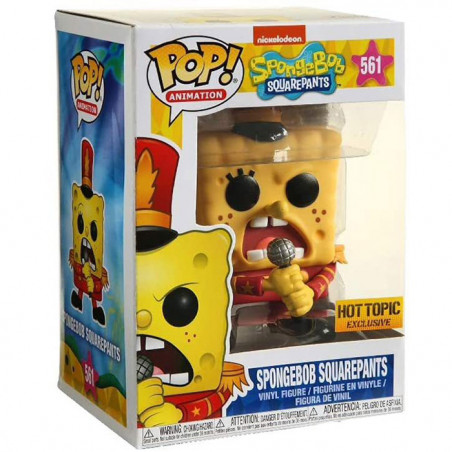 Figurine Pop Spongebob Singing (Bob l'Eponge) #561