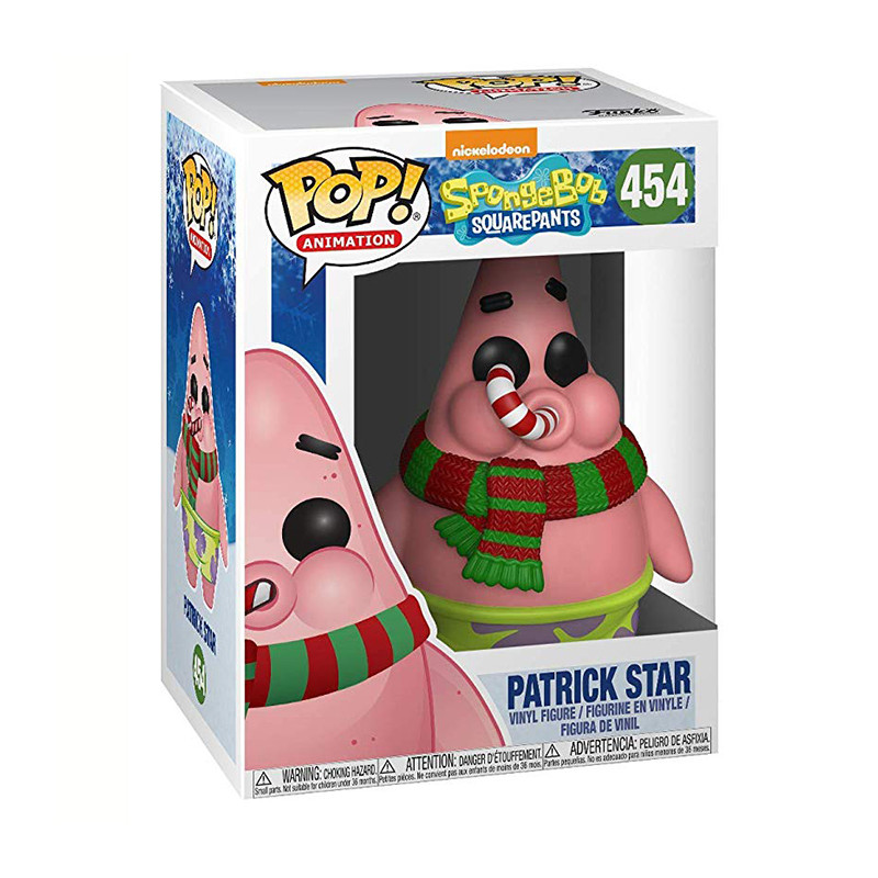 Figurine Pop Patrick Star Noël (Spongebob) #454