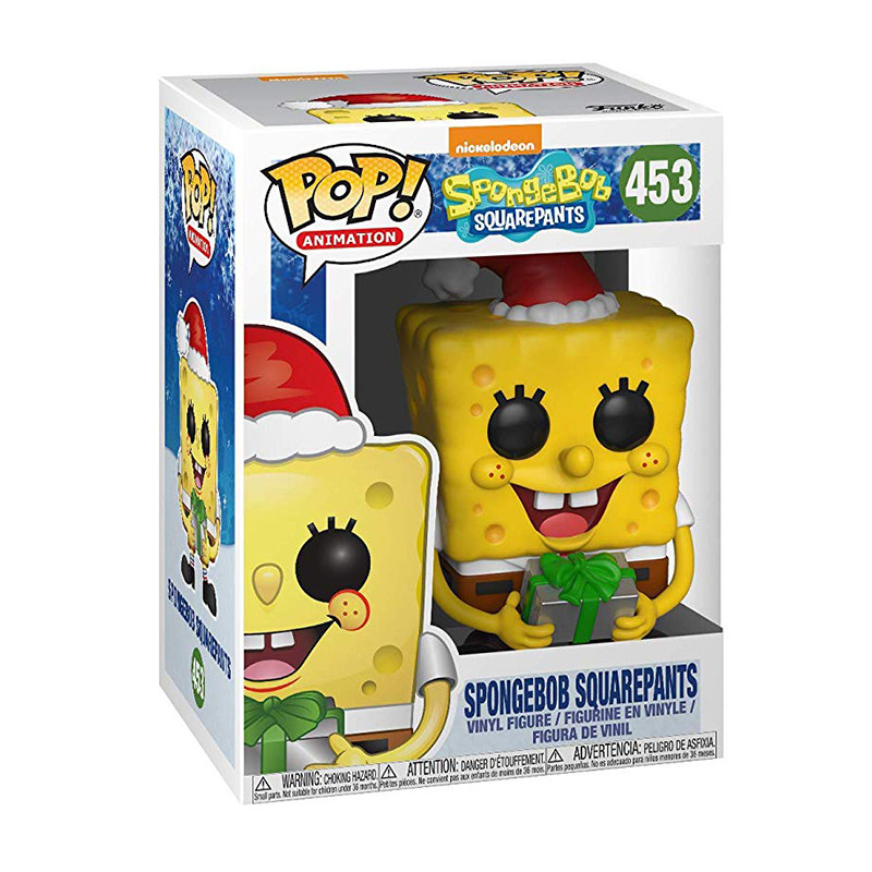 Figurine Pop Noël Bob l'éponge #453