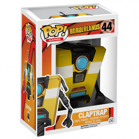 Figurine Pop Claptrap (Borderlands) #44 - Livraison rapide