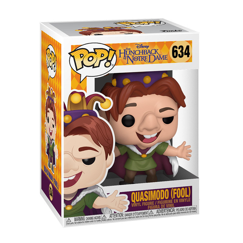 Figurine Pop Quasimodo Roi des Fous (Le Bossu de Notre-Dame) #634