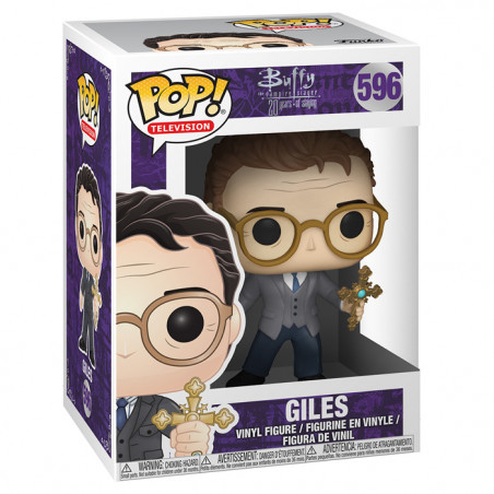 Figurine Pop Giles (Buffy) #596 - Edition Limitée