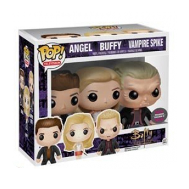 Coffret 3 Figurines Pop! Buffy, Angel et Spike (Buffy)