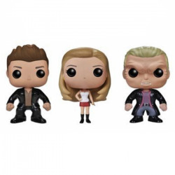 Coffret 3 Figurines Pop! Buffy, Angel et Spike (Buffy)