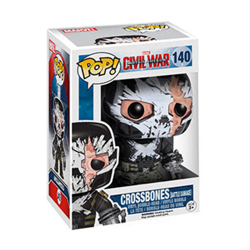 Figurine Pop Crossbones Battle Damage (Captain America Civil War) #140