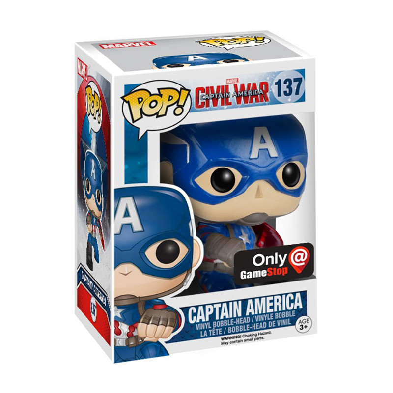 Figurine Pop Captain America Action Pose (Civil War) #137