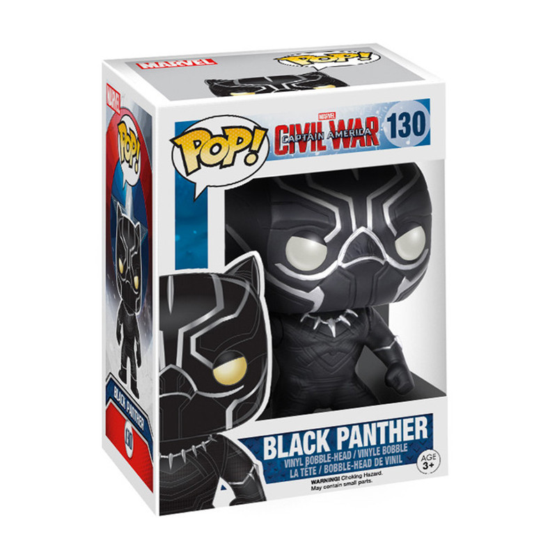 Figurine Pop Black Panther (Captain America Civil War) #130