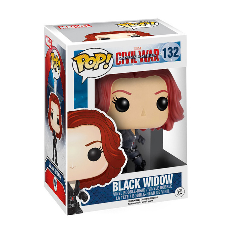 Figurine Pop Black Widow (Captain America Civil War) #132