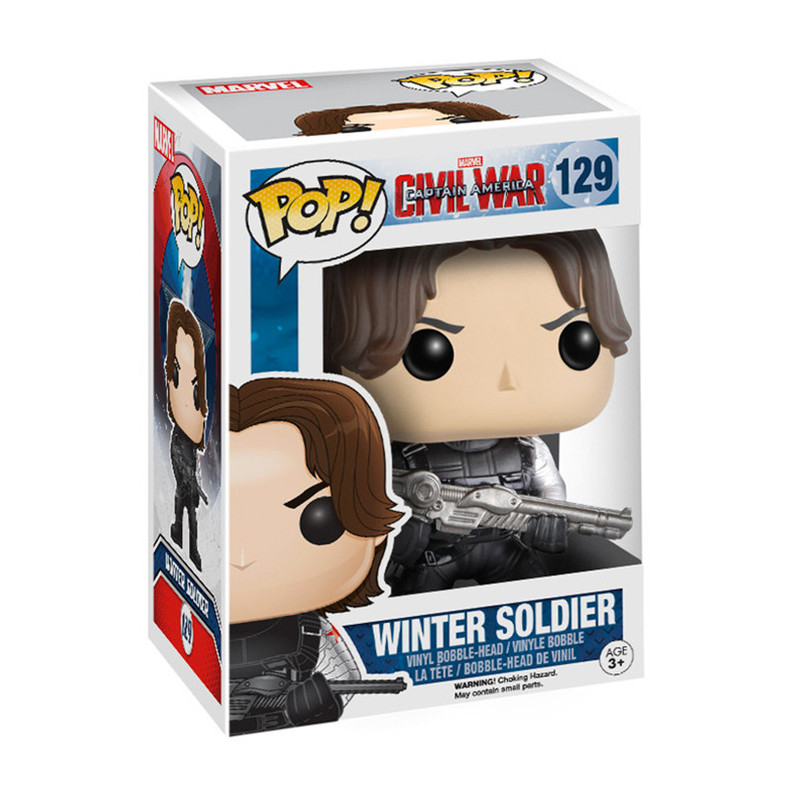 Figurine Pop Winter Soldier (Captain America Civil War) #129