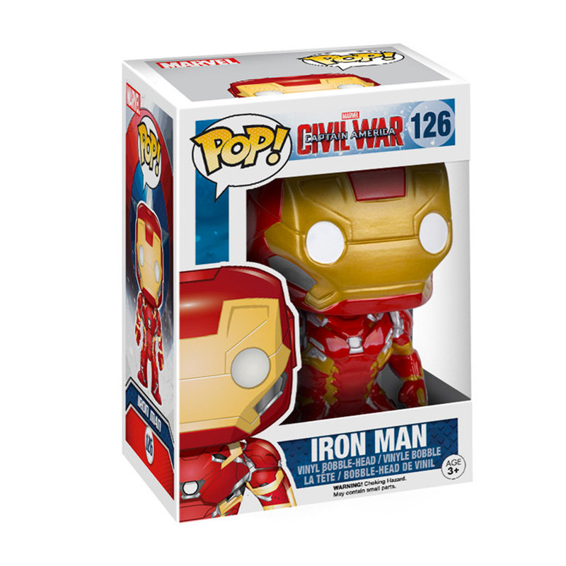 Figurine Pop Iron Man (Captain America Civil War) #126