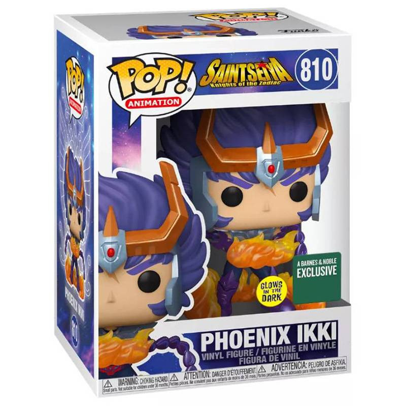 Figurine Pop Phoenix Ikki (Chevaliers du Zodiaque) - Glow in the Dark