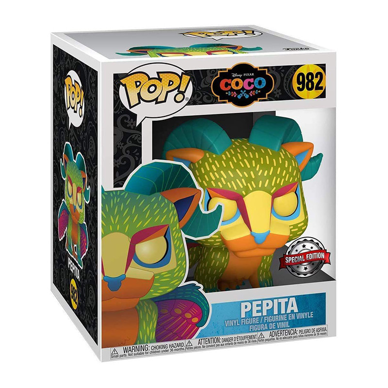 Figurine Pop Pepita Supersized (Coco) #982 - 15cm Glow in the Dark