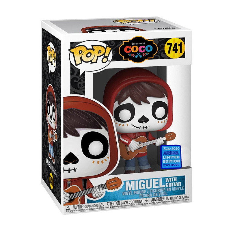 Figurine Pop Miguel avec guitare (Coco) #741