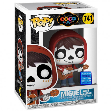 Figurine Pop Miguel avec guitare (Coco) #741