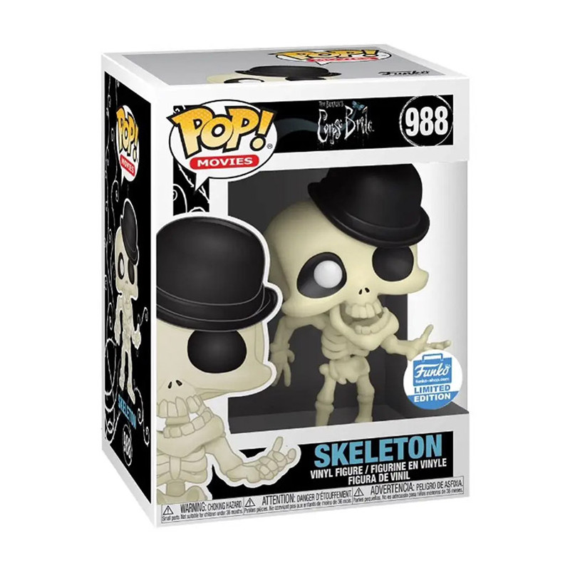 Figurine Pop Skeleton (Corpse Bride) #988 - Livraison rapide