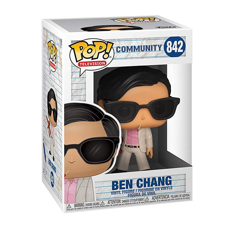 Figurine Pop Ben Chang (Community) #842 - Edition Limitée