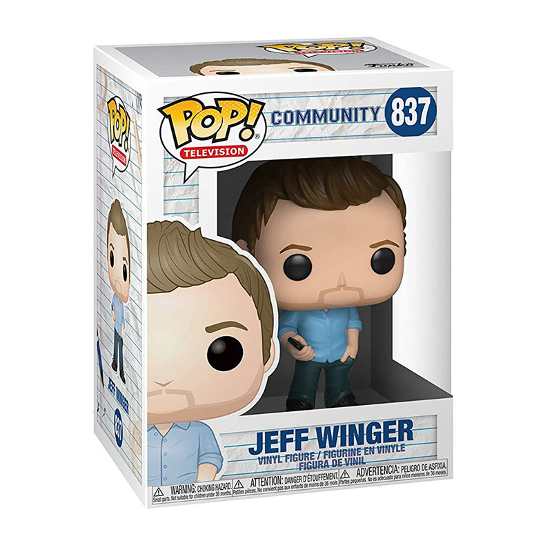 Figurine Pop Jeff Winger (Community) #837 - Achetez moins cher !