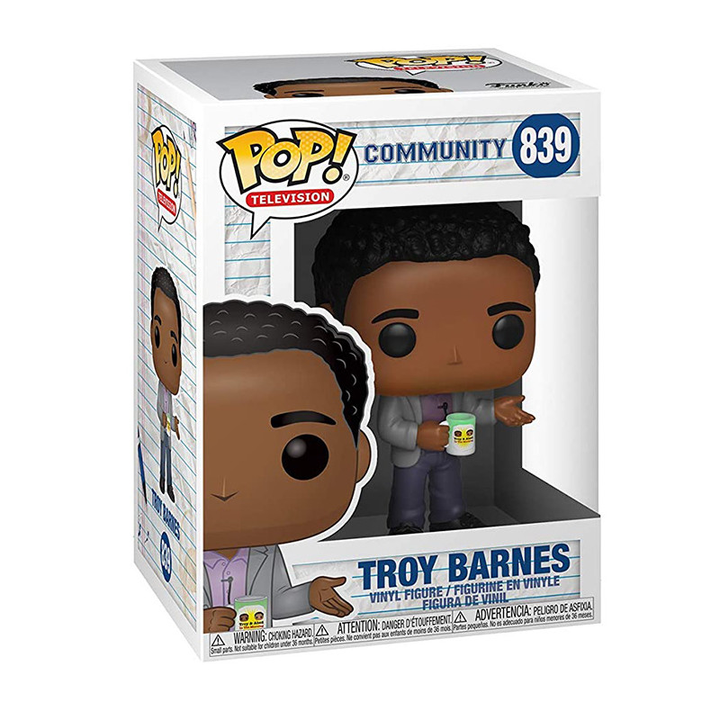 Figurine Pop Troy Barnes (Community) #839 - Figurinepop.com