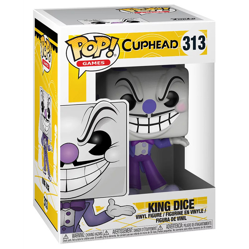 Figurine Pop King Dice (Cuphead) #313 - Edition Limitée