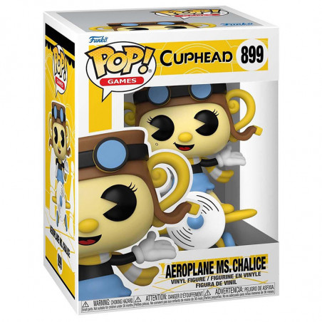 Figurine Pop Aeroplane Ms. Chalice (Cuphead) #899