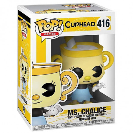 Figurine Pop Ms. Chalice (Cuphead) #416 - Livraison rapide