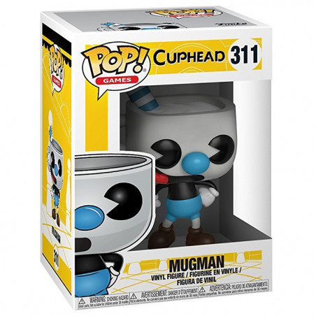 Figurine Pop Mugman (Cuphead) #311 - Livraison rapide